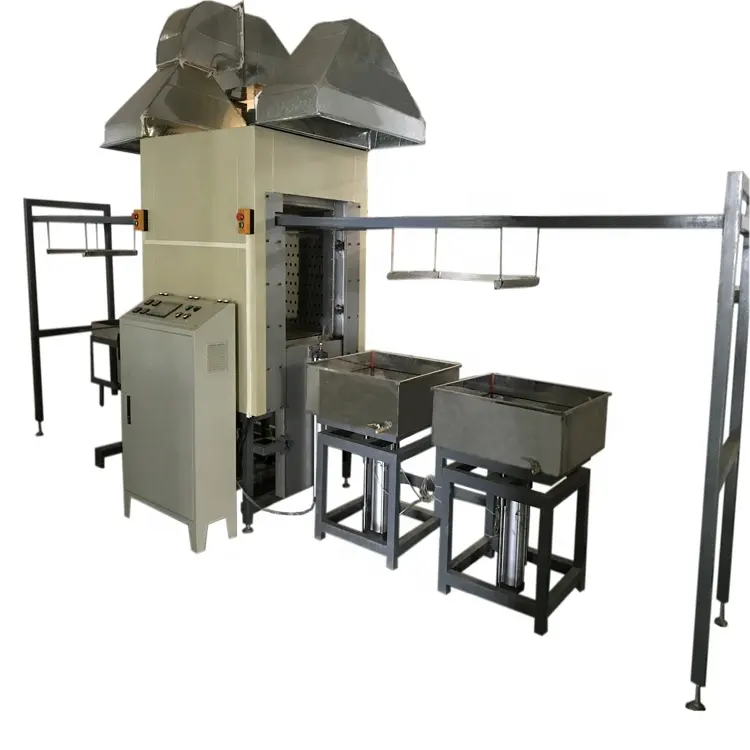 Automatic PVC dip coating machine for hardware and handle grips processing