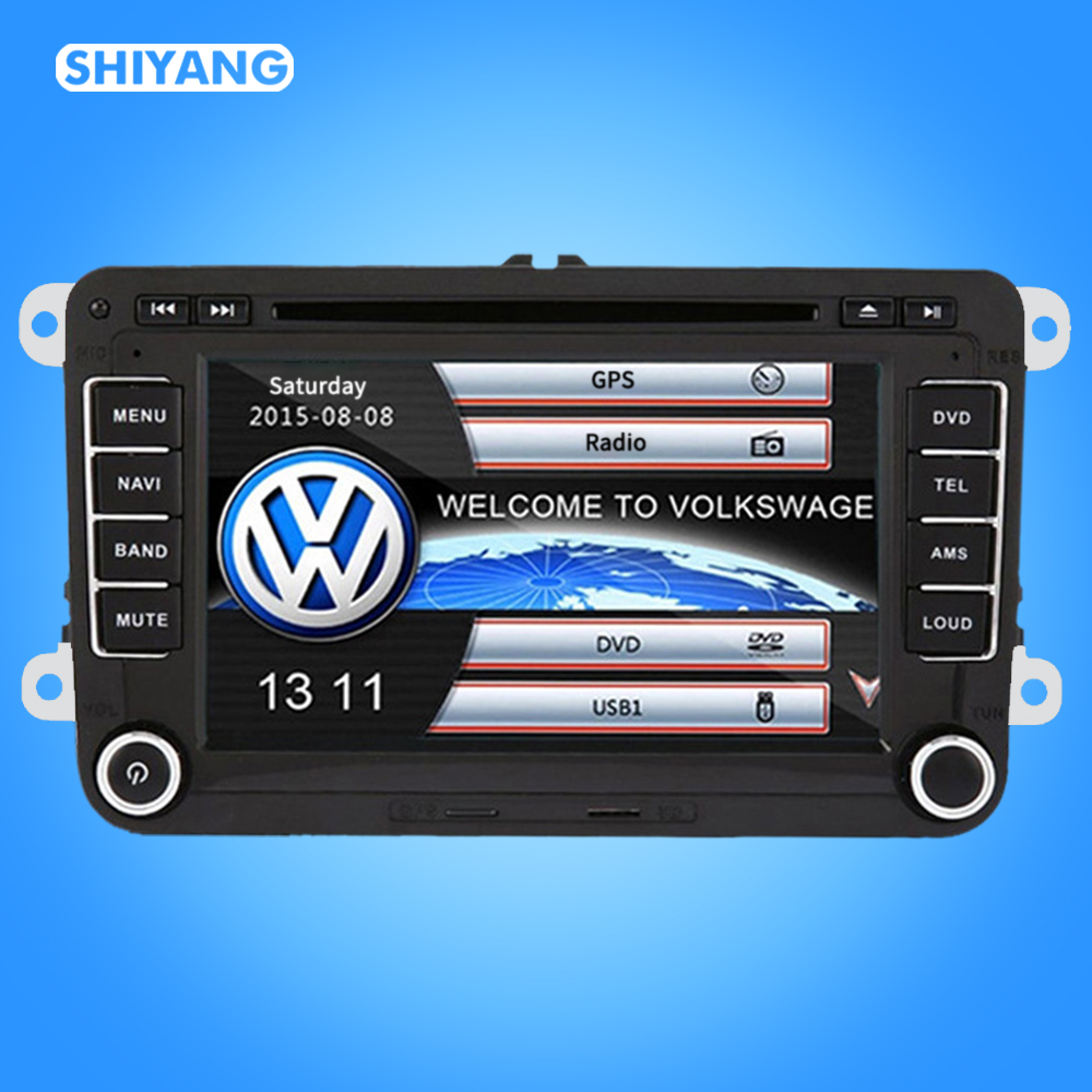 SHIYANG 7 дюймов 2din AM + FM радио тюнер аудио для V/W приборной панели автомобиля BT DVD GPS навигация мультимедийный плеер радио
