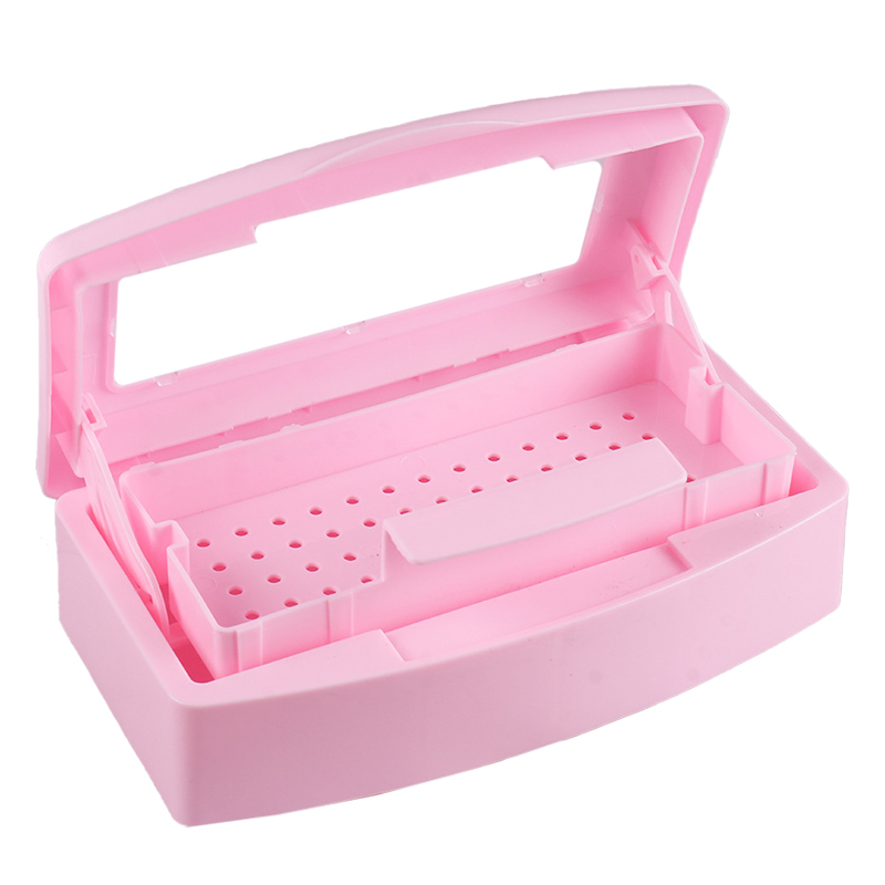 High Quality Salon Equipment Nipper Storage Sterilization Beauty Tray Tool Manicure Nail Box Art Sterilizer Disinfection