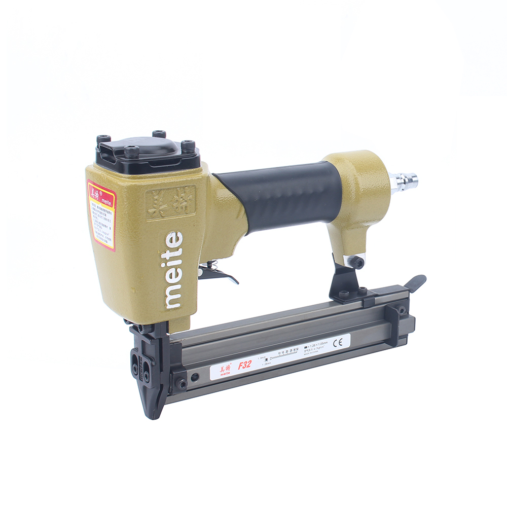 F32 Pneumatic Brad Nailer Gun Air Stapler Tools for Decoration/Leather/Shoes