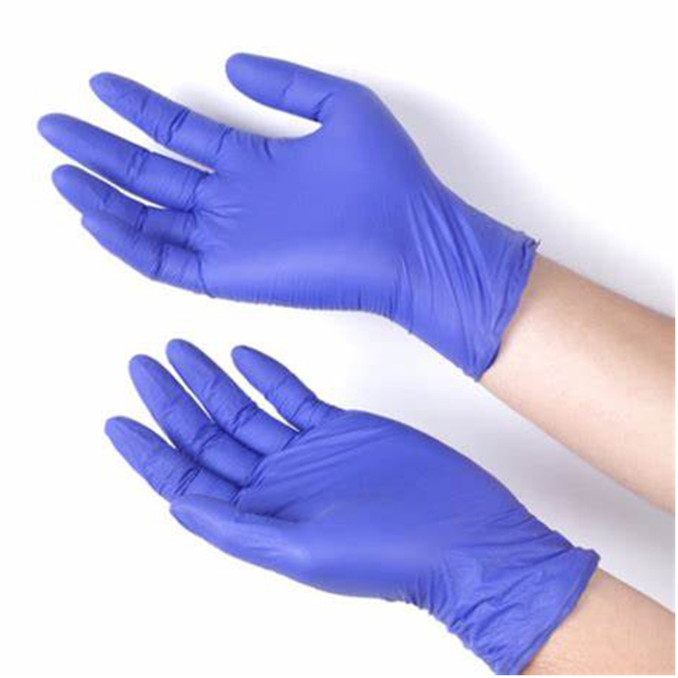 Made in china high end blue gloves latex cheap examination gloves latex