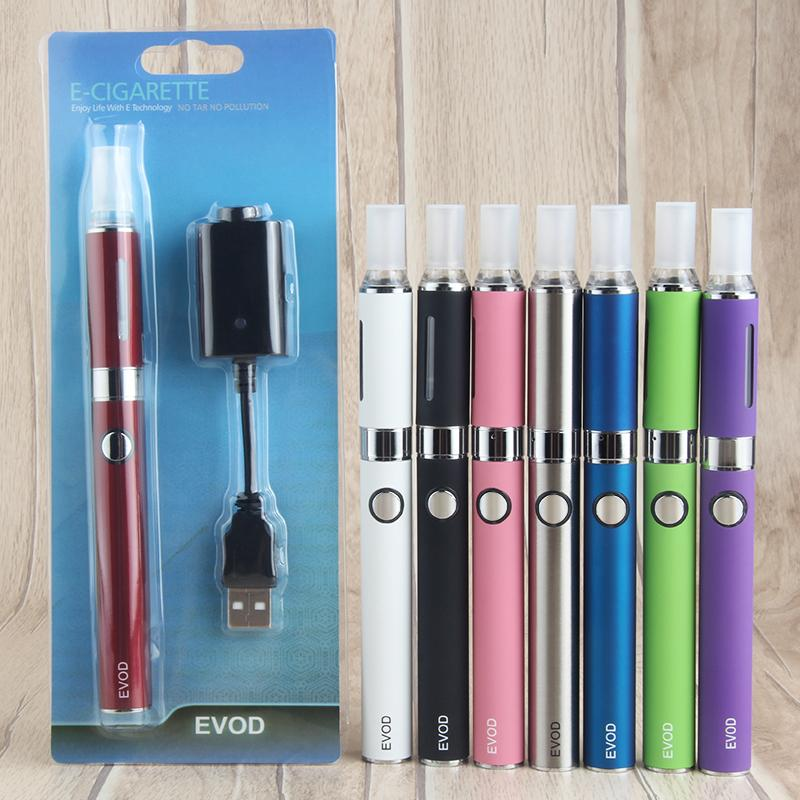 2021 new e cigarette 510 thread evod vaporizer refillable vape pen evod hookah pen