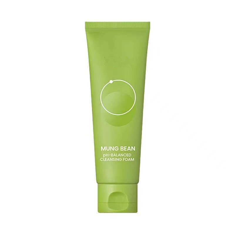 New Stock Deplain Green Bean Facial Cleanser Weak Acid Basic Amino Acid Clean Pores for Men and Women Can Be