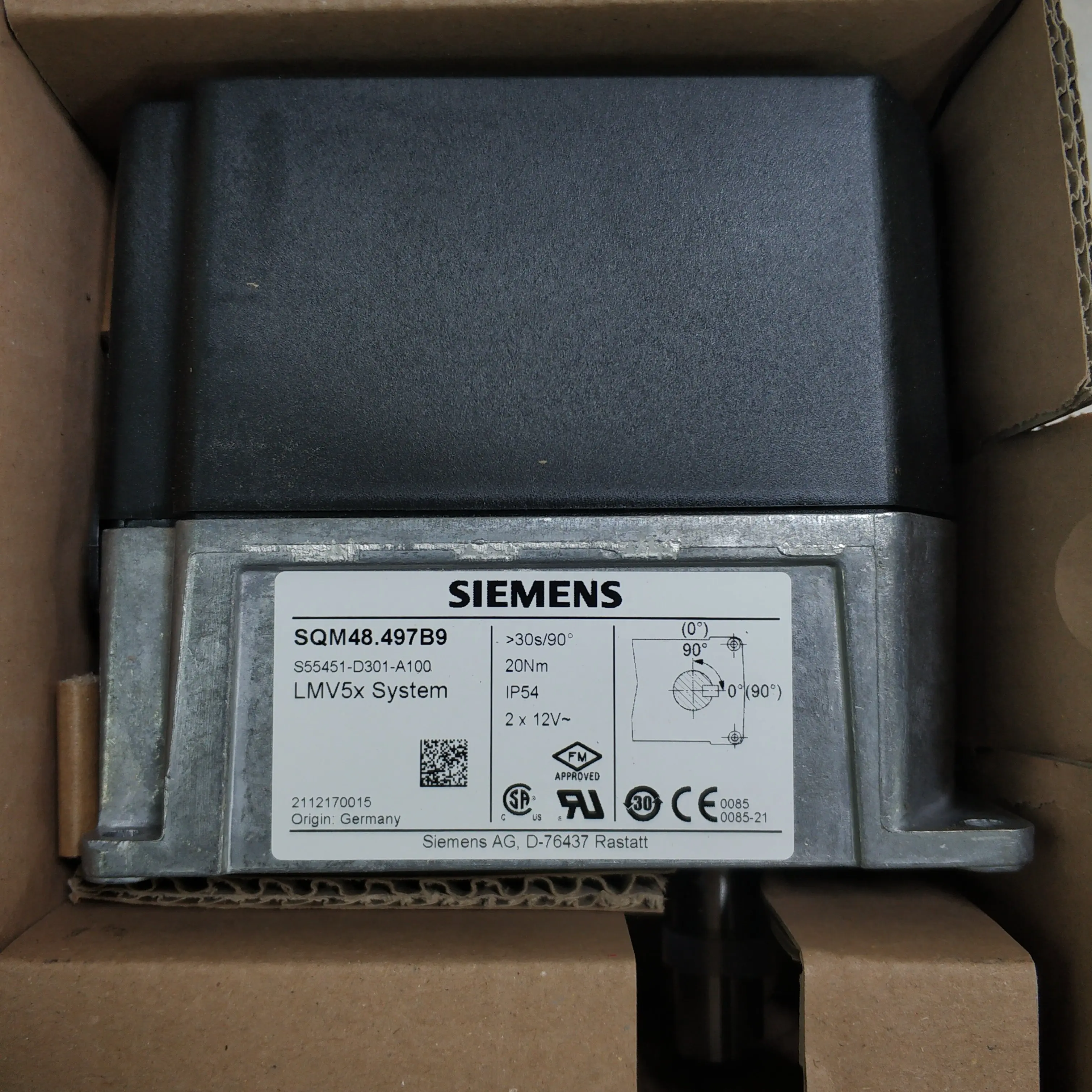 Серводвигатель Siemens sqm48. 497b9