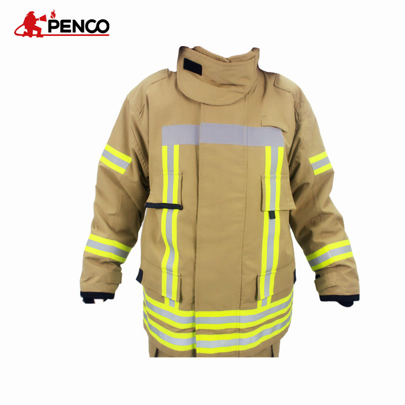 Бренд Aramid Apparaten van brandweerman Beschermende brandhaarden Veiligheidspak