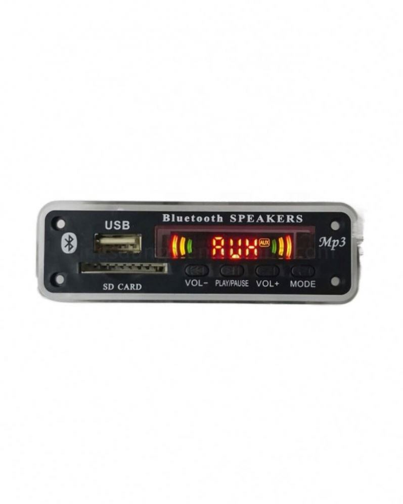 DC12V BLE 5,0 приемник автомобильный комплект MP3 плеер декодер плата цветной экран FM радио TF USB 3,5 мм AUX аудио JX-012B