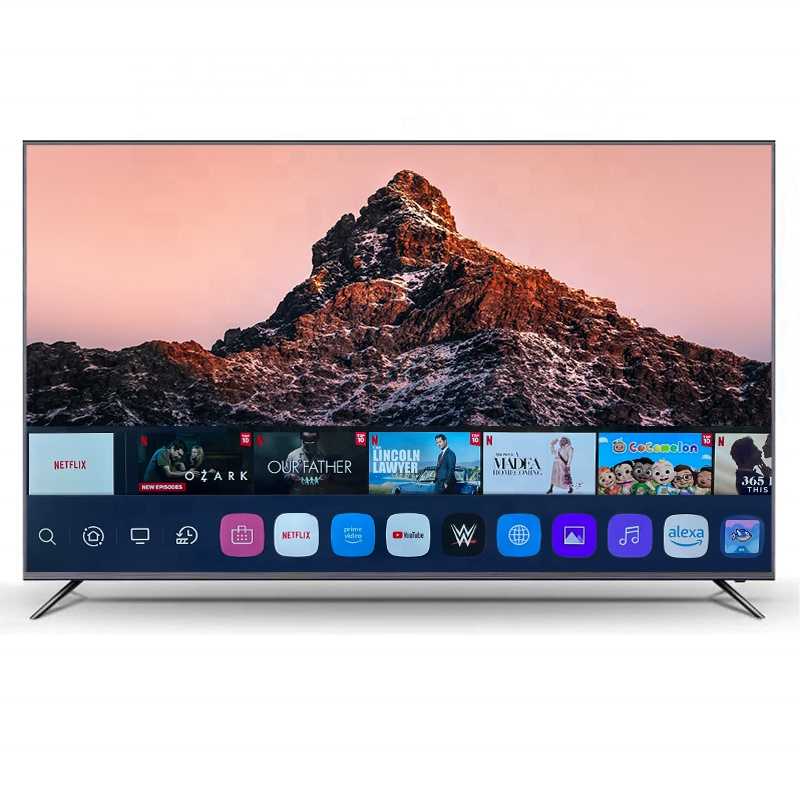 Высококачественный 50-дюймовый для приставки Android Smart Tv Led-телевизор 4k-UHD Smart Tv, Китай (материк) низкая цена сделано в Китае с закаленное стекло Smart Tv