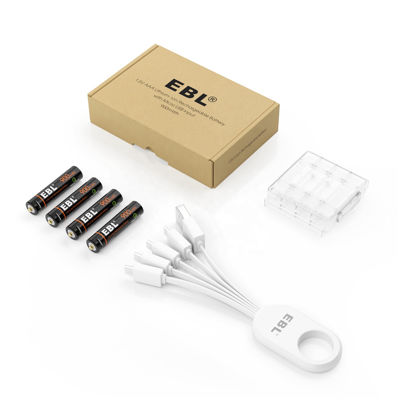 ЛУЧШИЕ ПРОДАЖИ AAA 1,5 V литиевые батареи AAA USB Батарея 900mWh USB перезаряжаемые батареи