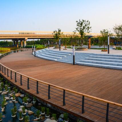 New project building construction material solid bamboo outdoor decking Eco-friendly, environmental