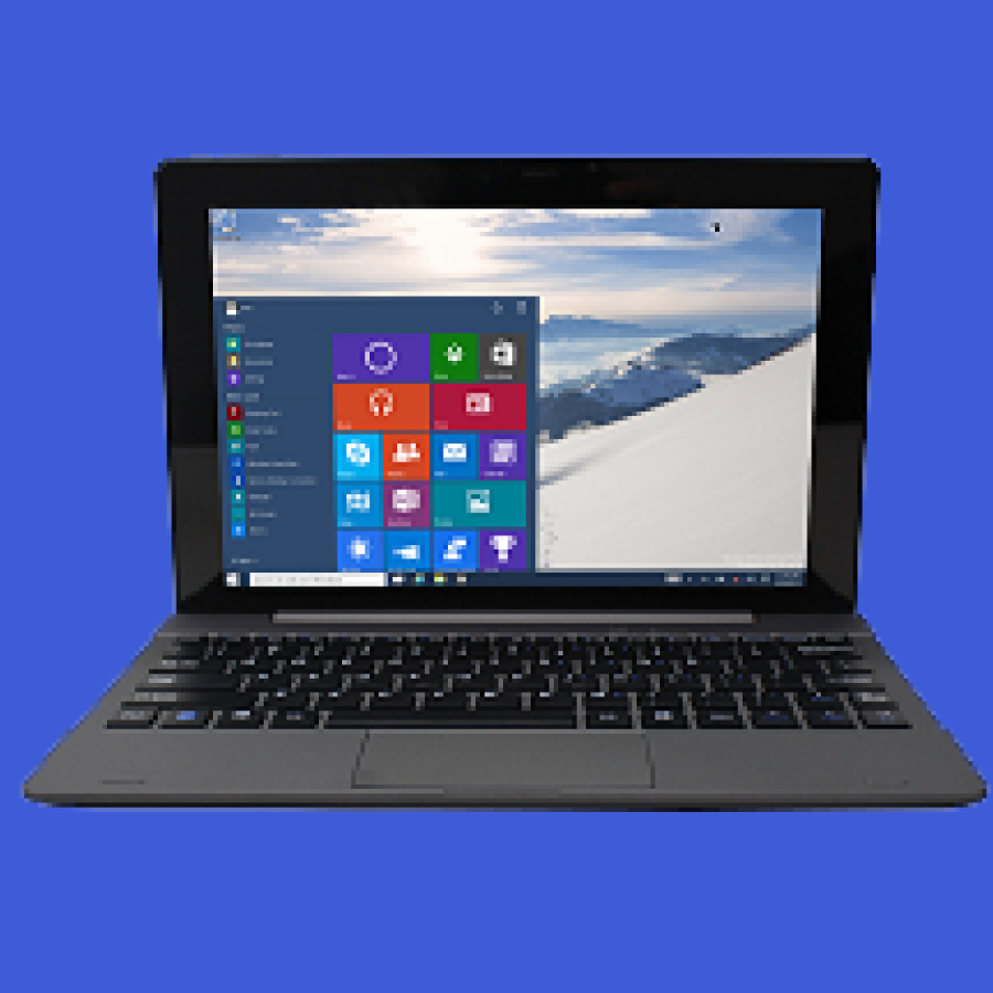 Ноутбук 2 в 1, планшет windows 10, мини-ноутбук 10,1 дюйма, планшет 2 в 1 win10 со съемным магнитом 10,1 дюйма с клавиатурой