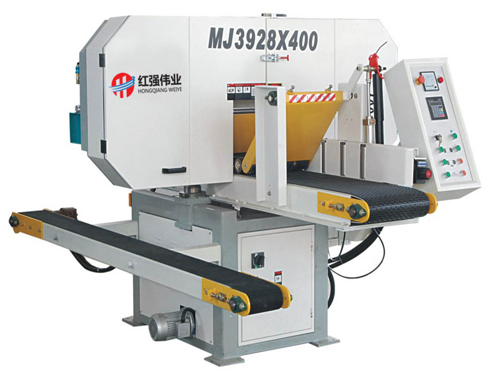 MJ3928 woodworking machine band saw/ horizontal band resaw/wood cutting band saw machine
