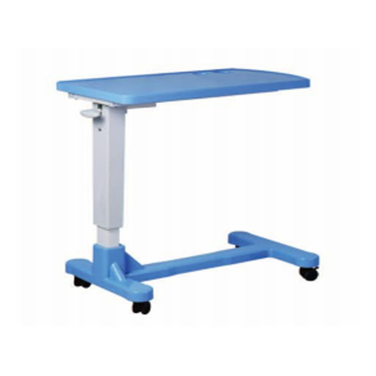 Hospital Used ABS Overbed table  dinning table for patients