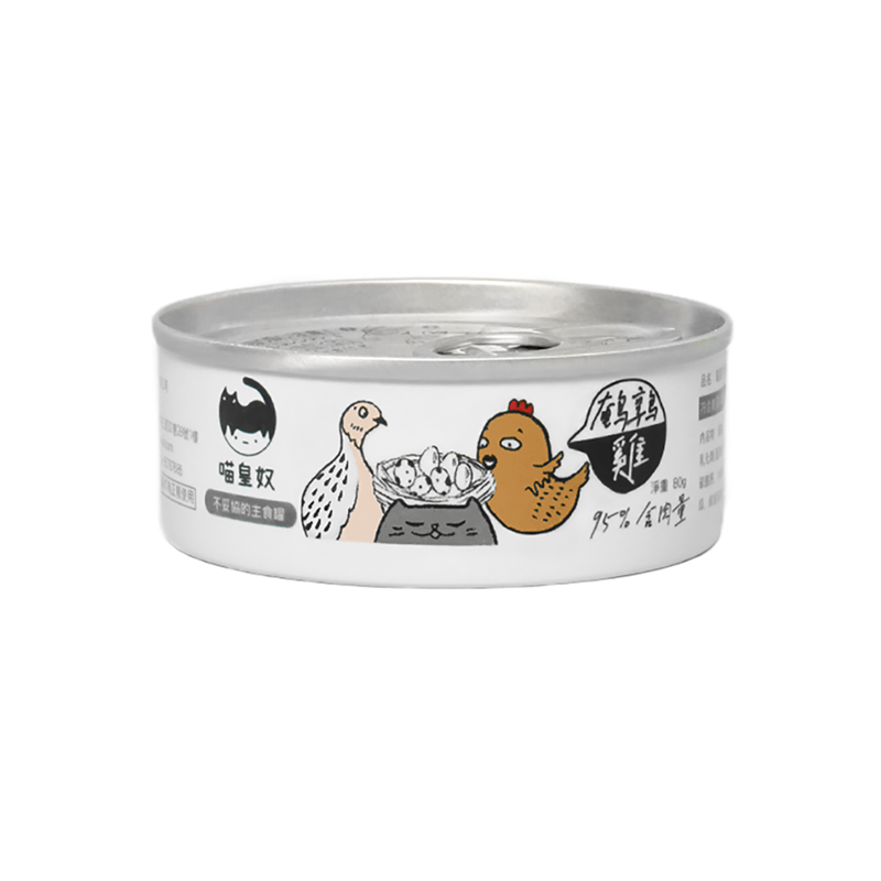 Good price chicken and quail meow servant grain-free wet cat food