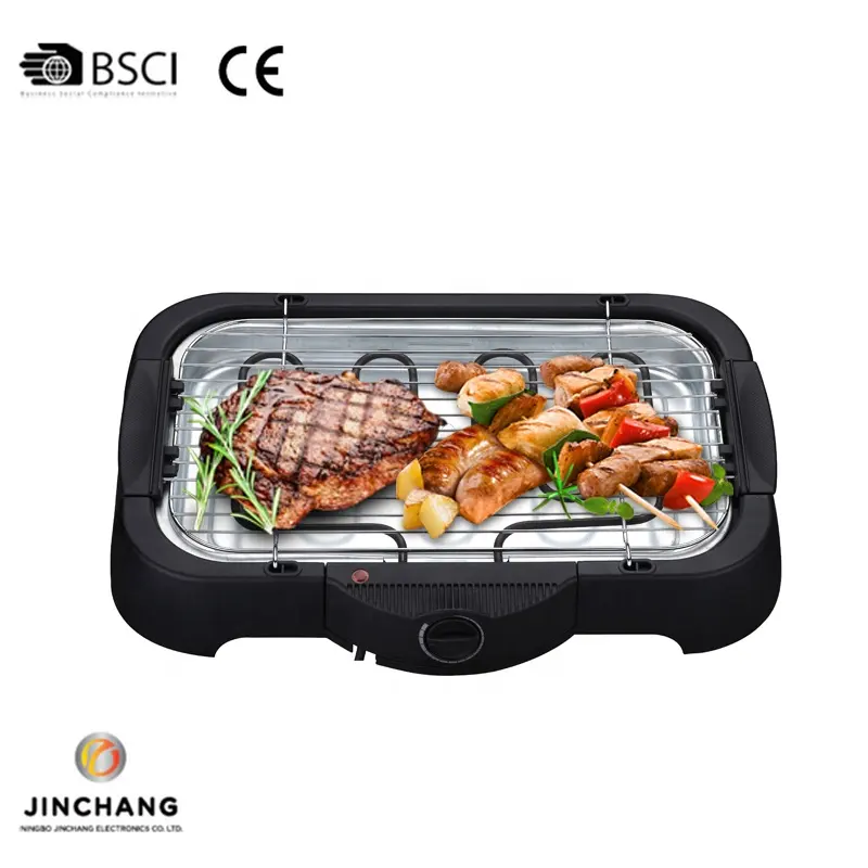 INDOOR ELECTRIC TABLE TOP BBQ BQ228-B IN 2000W FOR PARTY USE WITH CE,EMC,LVD,LFGB
