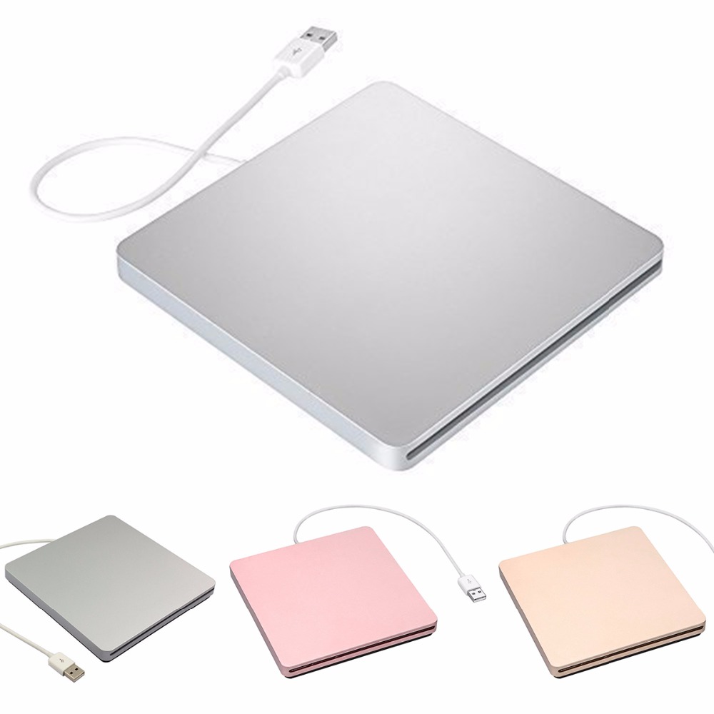 Портативный USB 2,0 Внешний VCD CD-RW записывающее устройство CD DVD ROM плеер