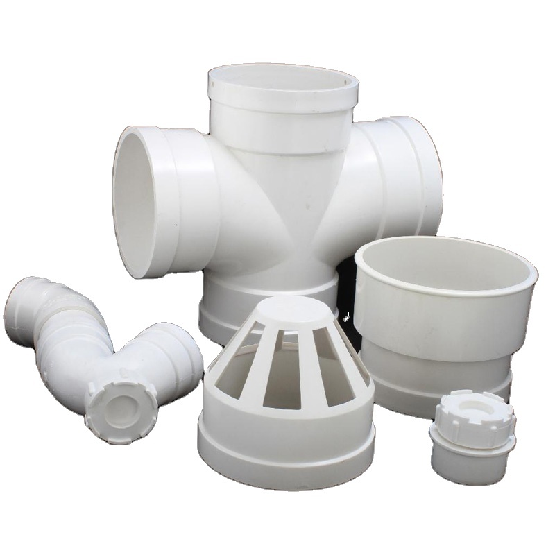 pvc plastic pipe fittings