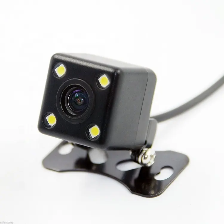 Car Reverse Camera LED lights Parking Rear View Camera Reversing Backup Waterproof HD CCD Sensor Wide View with 6m Cable