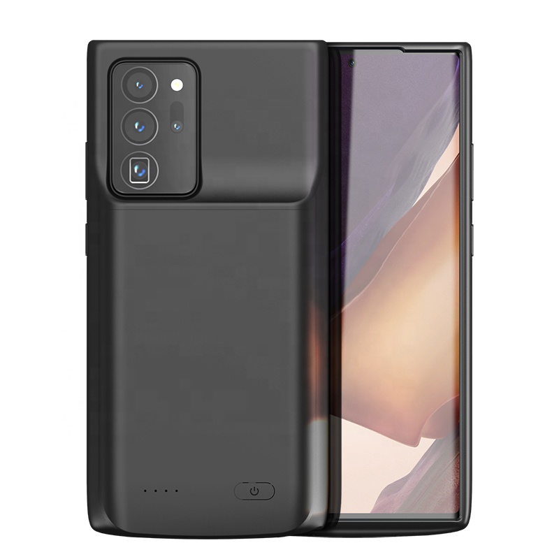 Чехол для аккумулятора для Samsung Galaxy Note 20 / Note 20 Ультра силиконовый ударопрочный чехол для зарядки аккумулятора Тонкий чехол для портативного зарядного устройства