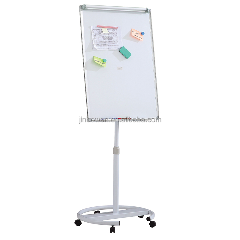 KBW Height Adjustable Magnetic Whiteboard Mobile Dry Erase Board Flipchart Easel Stand White Board for Kids Teacher School Home