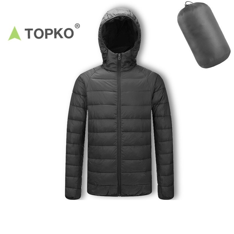 TOPKO Custom High Quality Wholesale winter men down jacket