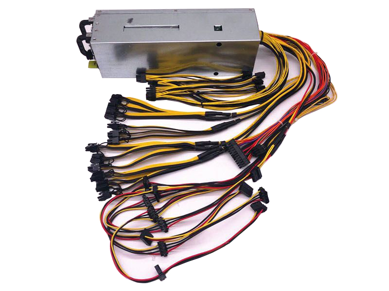 PSU Power Supply 90 Gold Plus Bitmain Antminer GPU Mining 110v/1600w 220v/2400w power supply