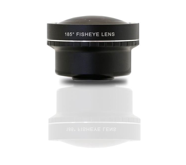 Оптовая продажа, Объективы HD 185 градусов Super Fisheye с логотипом на заказ для объектива камеры мобильного телефона