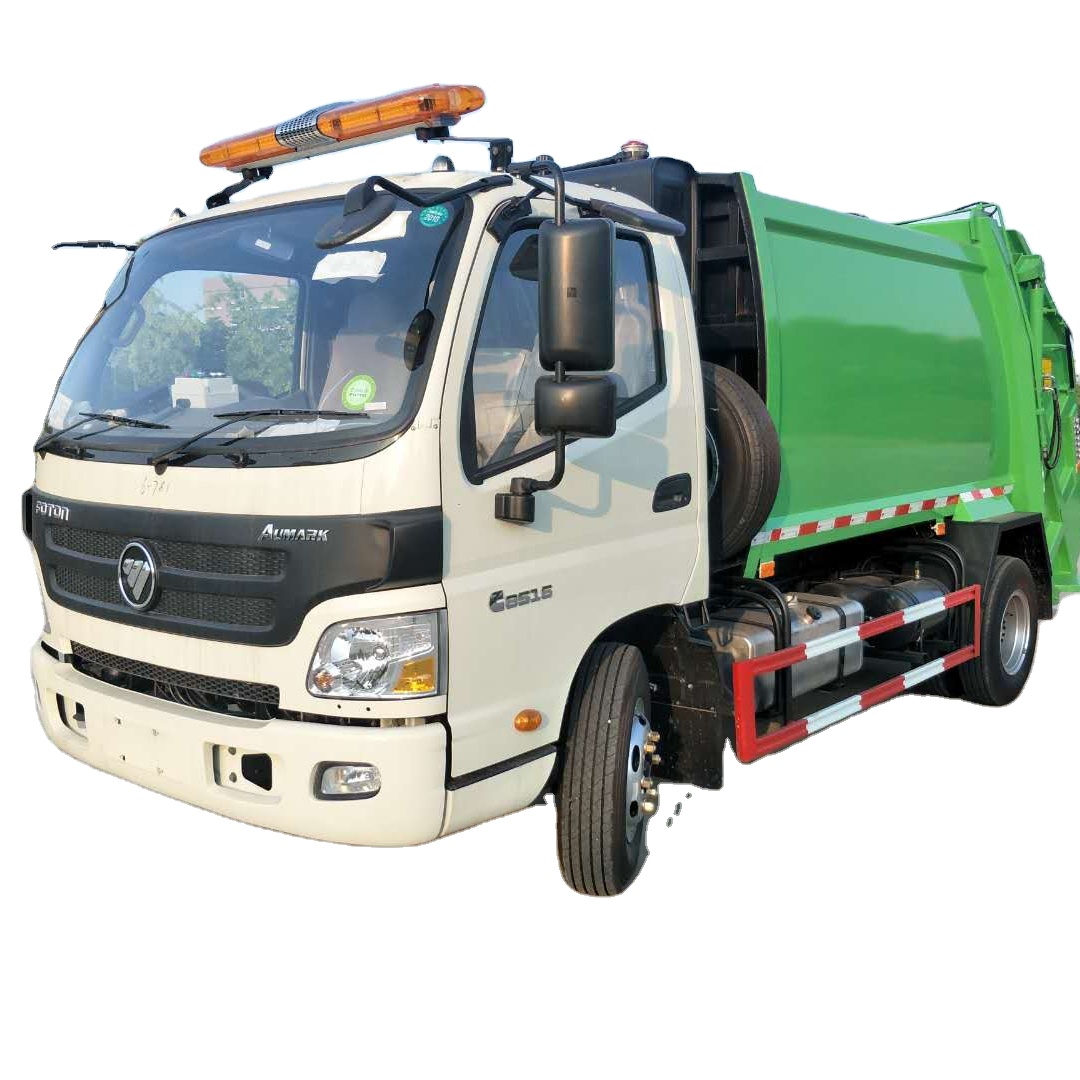 4x2 дизельный однорядные ручная работа 6 wheeler ABS силовой привод A/C гидравлический цилиндр для мусора транспортная тележка