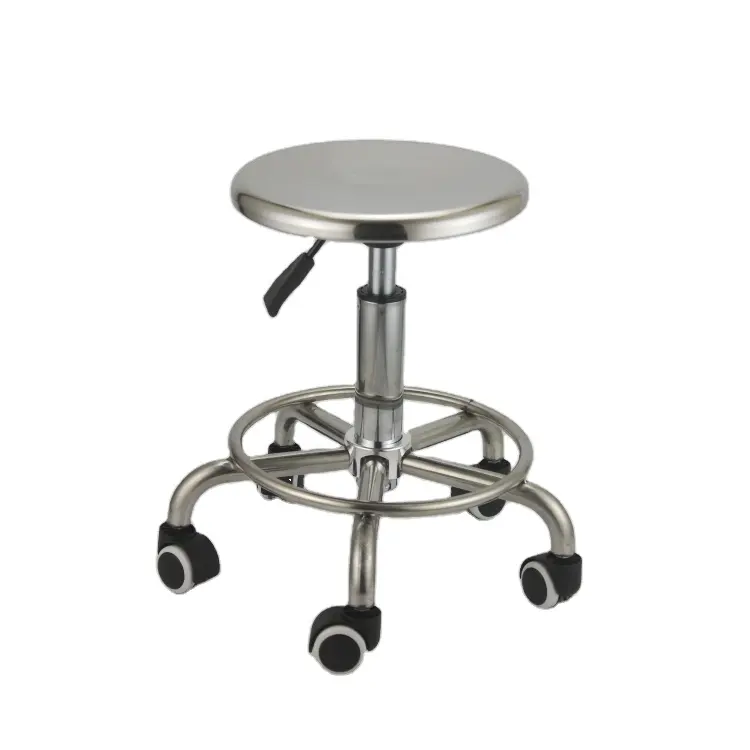 Wholesale Adjustable Medical Doctor Stool Hospital Stainless Steel Chair