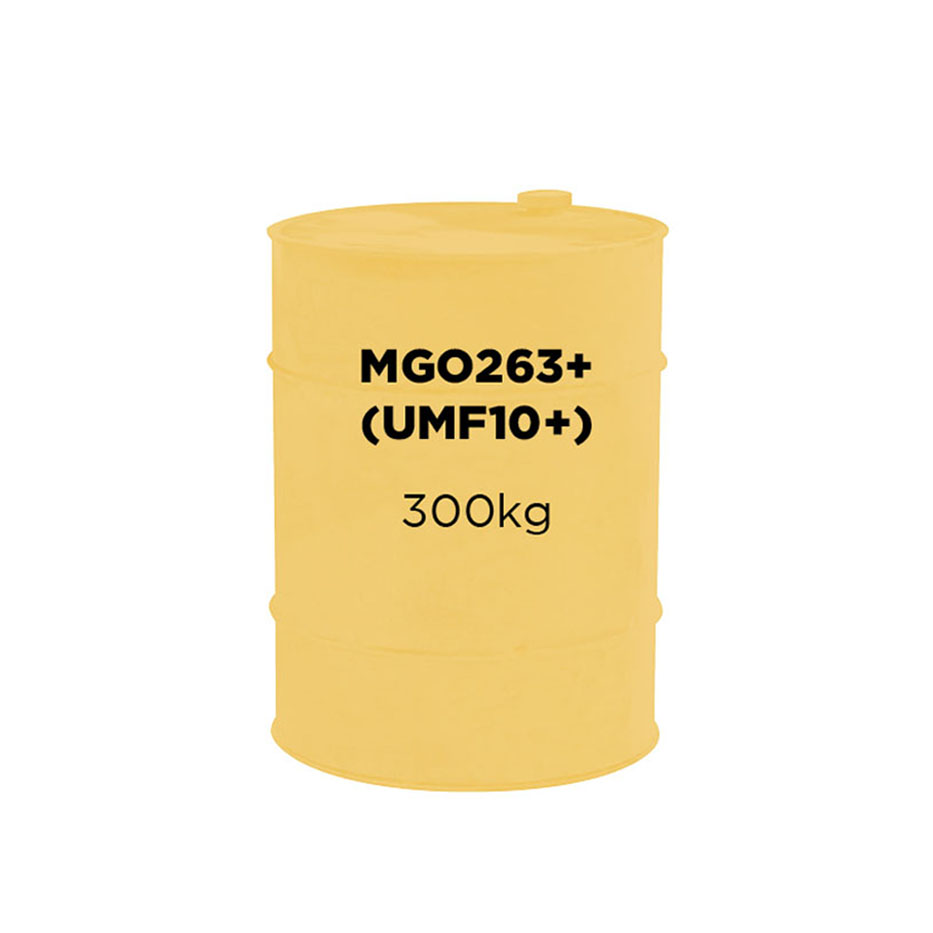 Новая Зеландия мпай Экспорт стандартный большой объем MGO 263 [UMF 10 +] Натуральный Манука Мед 300 кг баррель от сертифицированного экспортера
