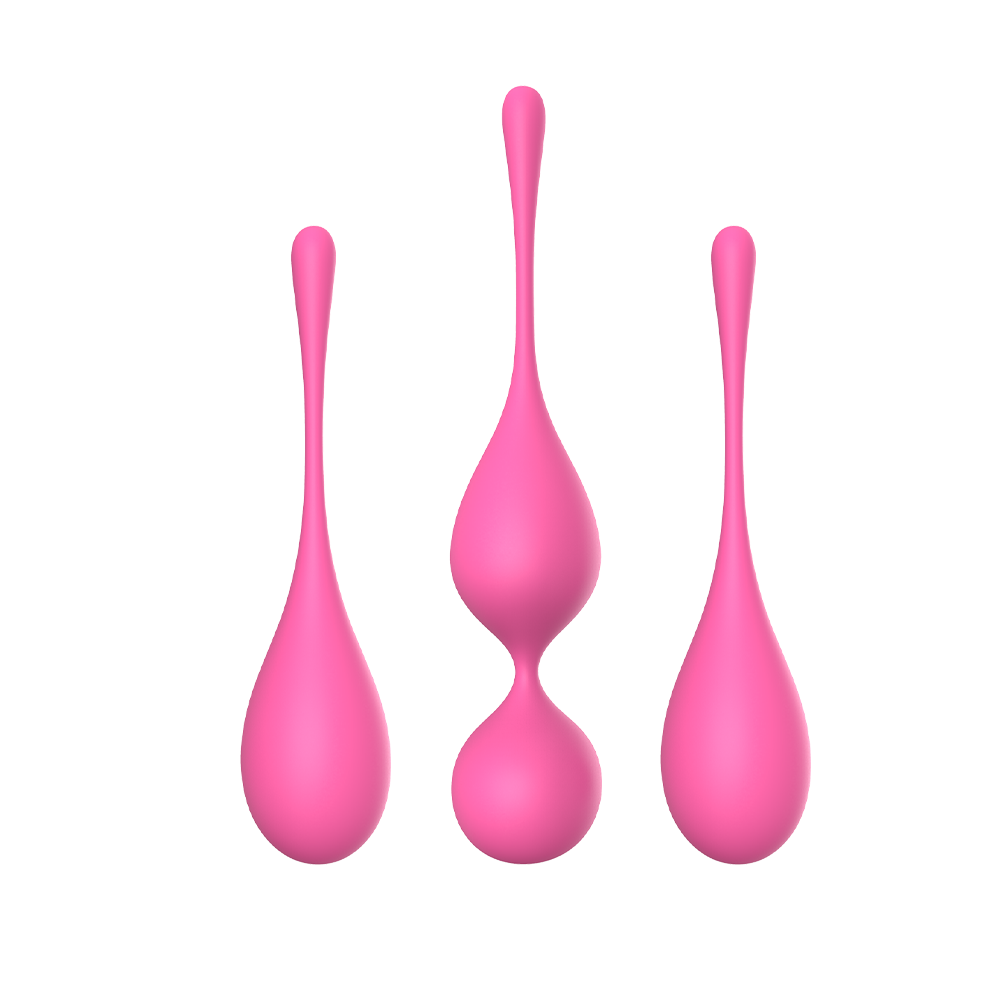 Vagina Ball Female Tighten Exercise Massager Safe Silicone Adult Products Sex Toys 3 Piece Egg Shape