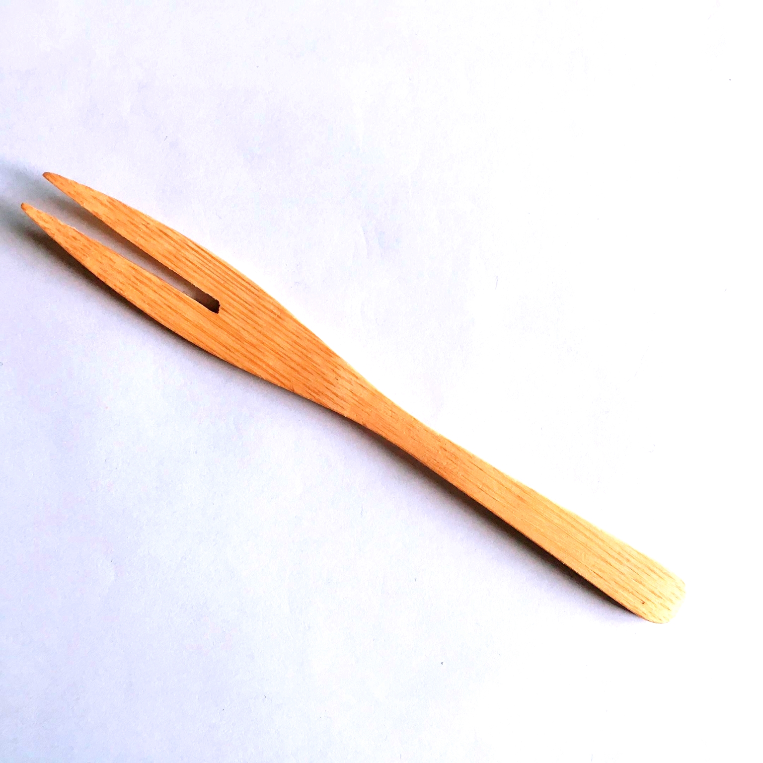 Bamboo fork set Bamboo Cutlery Reuse Dessert Bamboo fruit fork