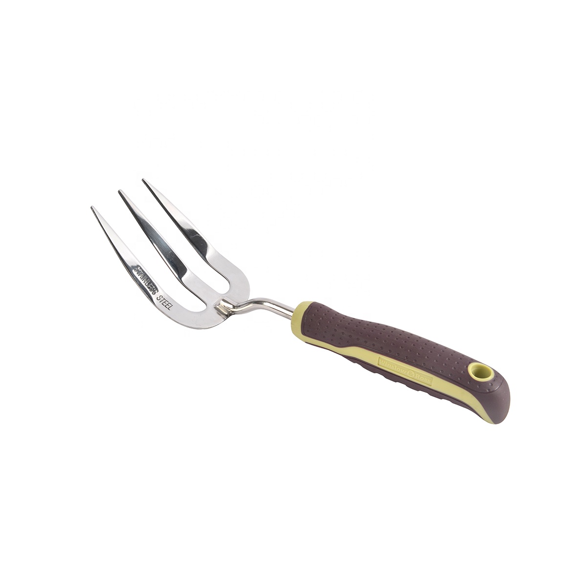 Winslow   Ross Stainless Steel 3 Prong Digging Hand Tools Small Lightweight Garden Hand Fork
