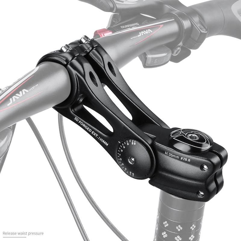 Mountain bike 31.8mm adjustable faucet stem handlebar accessories bicycle aluminum alloy stem riser