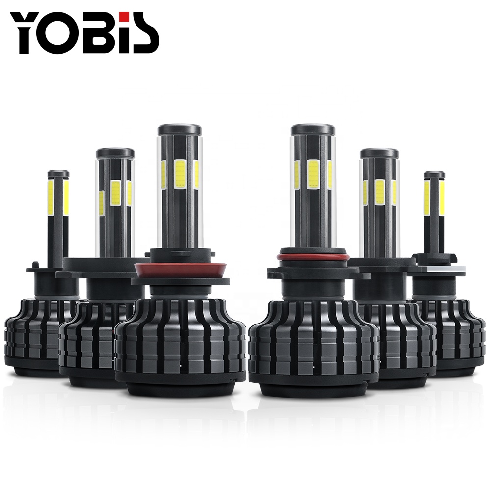 f6 f5 f3 f2 9005 9007 h4 h11 45w 55w lens csp crv auto car laser projector 4 sides led headlight bulb for motorcycle