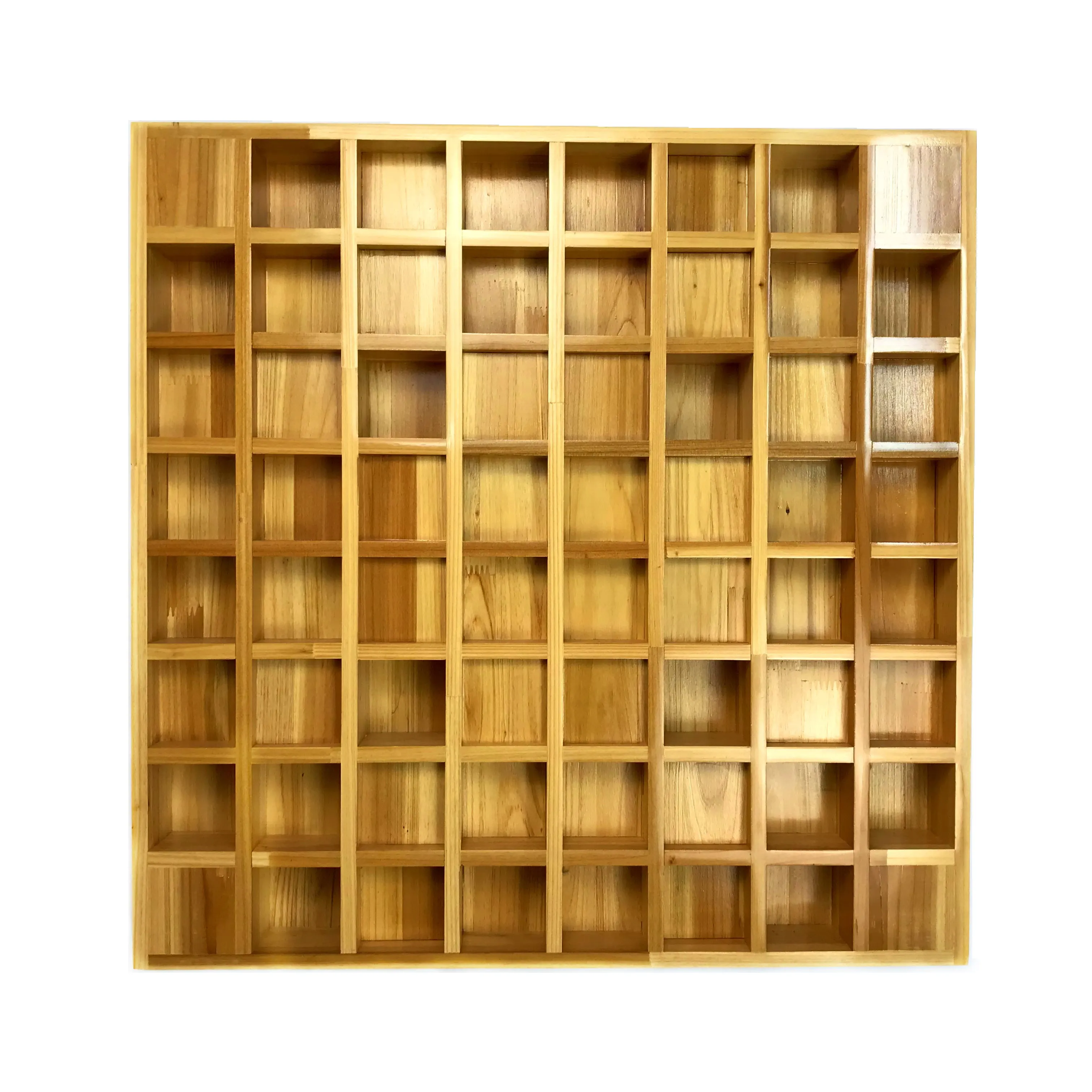 Звуковой диффузор-24X24X2,8 дюймовые деревянные акустические диффузорные панели уменьшают четкий эффект эха, сохраняя живучесть в помещении-QRD Diffusor