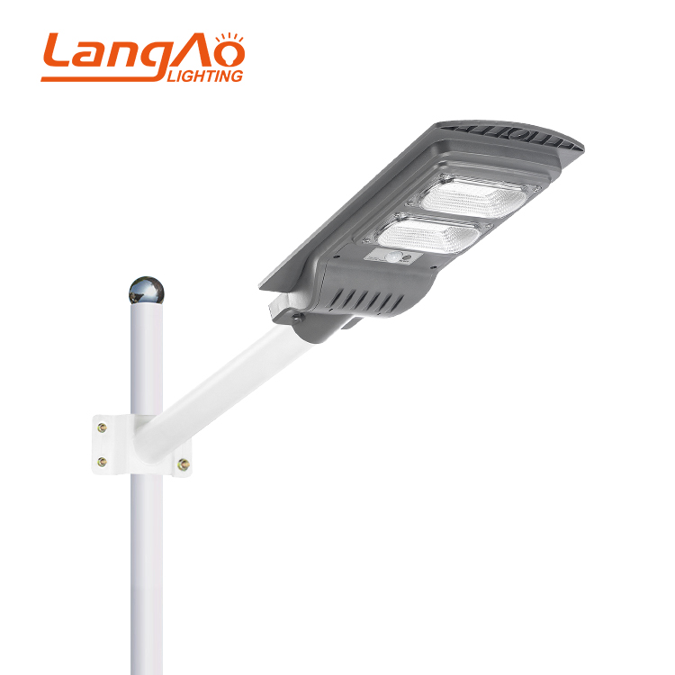 LangAo яркость ip65 Открытый водонепроницаемый 20 Вт 40 60 интегрированный все в одном Солнечный свет дороги