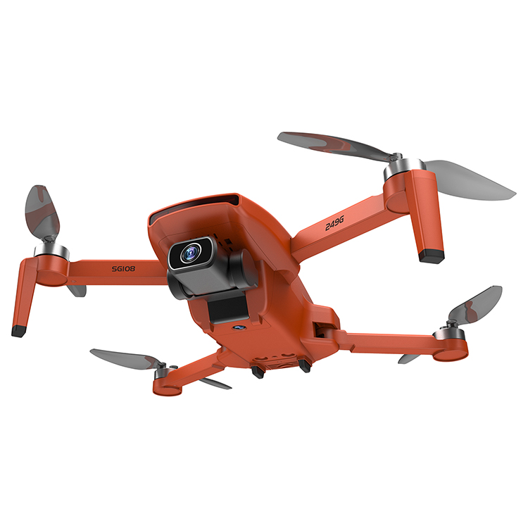 SG108 GPS Дрон 4K HD Регулировка двойной камеры широкоугольный WIFI FPV RC Квадрокоптер Профессиональный складной Дрон