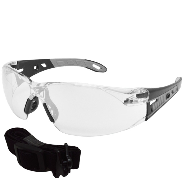 Multicolor PC Frame Lightweight Comfortable Safety Eyewear For Laboratory Eye Protection