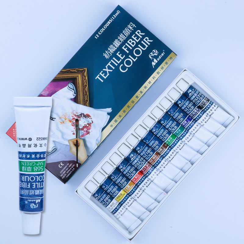 MADISI Art Set for Kids Colorful Finger Paint Pigment Painting Kit Packing Environmental Color Package Type