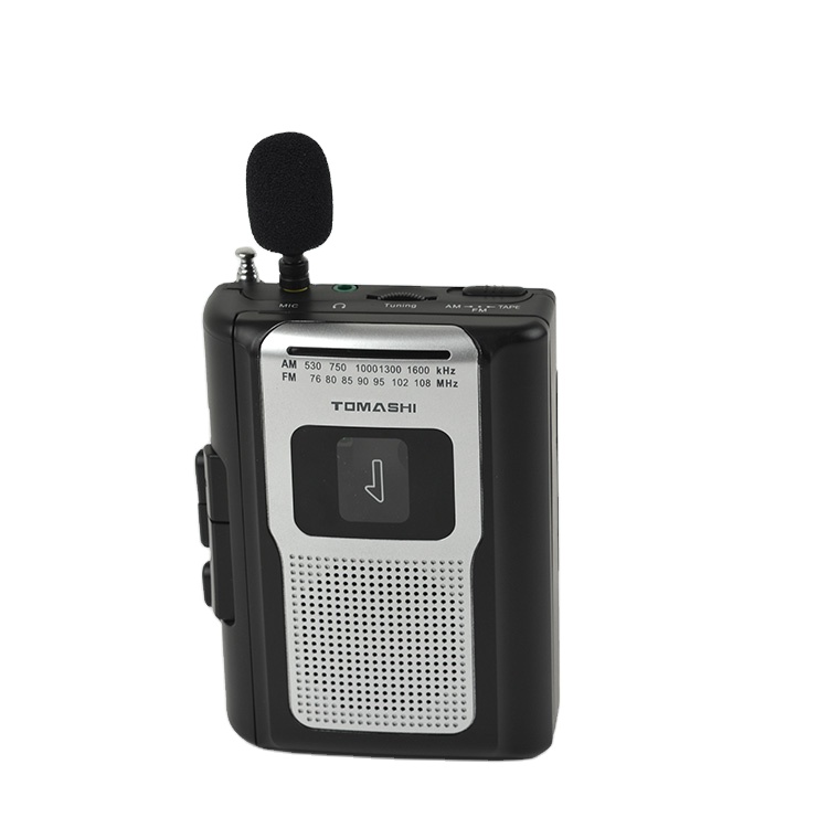 Портативная магнитола Am Fm в стиле ретро, кассета с магнитофоном, проигрыватель для кассеты и кассеты