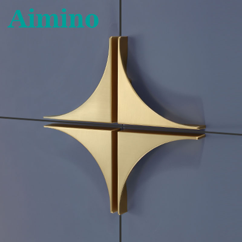 AIMINO RTS Лидер продаж, Современные Простые Стильные черные ручки для шкафа, кухонного шкафа, ручки для шкафа