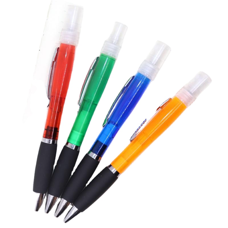Горячая Распродажа! Спрей шариковая ручка пластиковый духи алкоголя spraypen 7 видов цветов канцелярские принадлежности