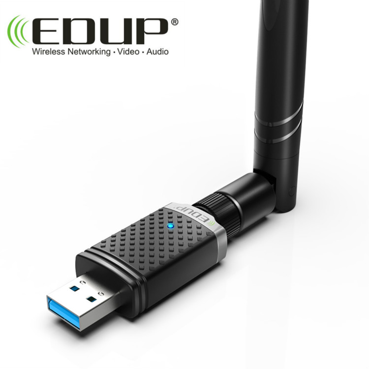 Экономичная беспроводная сетевая карта 1300M usb wifi адаптер для офисного компьютера/ноутбука/ПК планшета