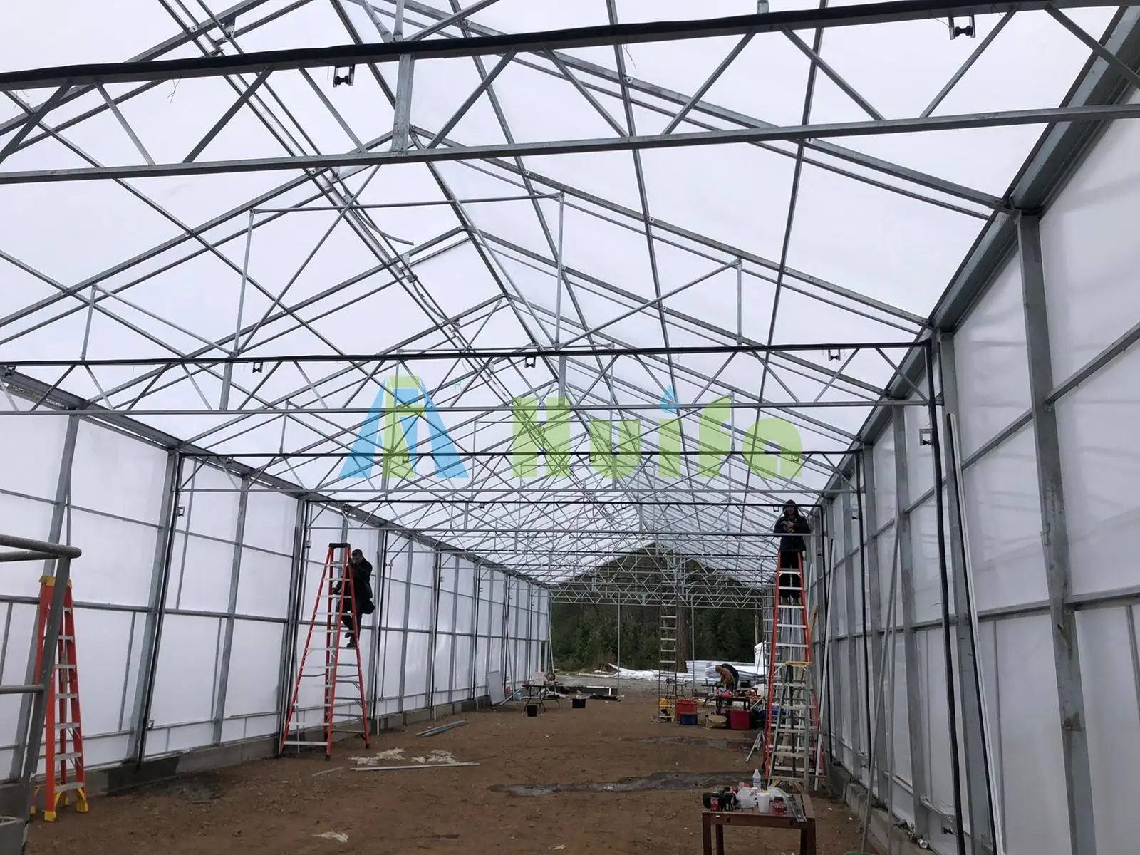 Automatic Greenhouse Automatic Black Out System Greenhouse