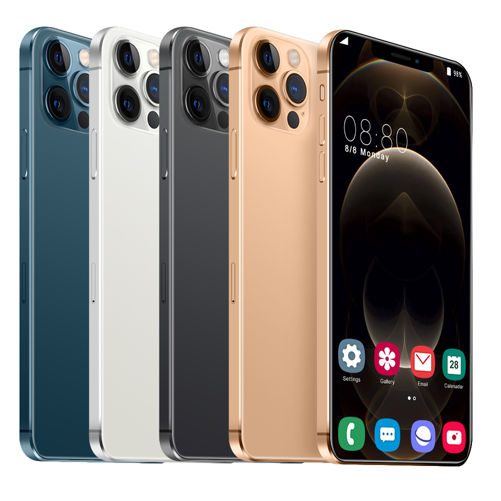 the latest smart phone low cost 4g 5g phone X30pro 6+128G 6.7 inch screen quad core mobile phones