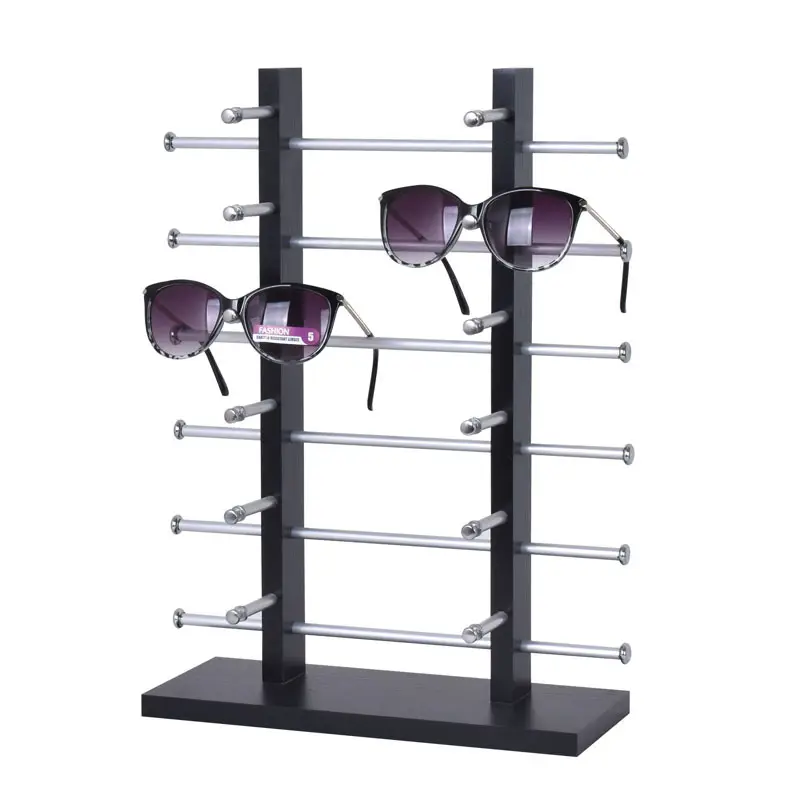 BY-102 8/10/12 Eyeglass frame displays Wood Sunglasses display racks accessories Show Stand Jewelry Holder