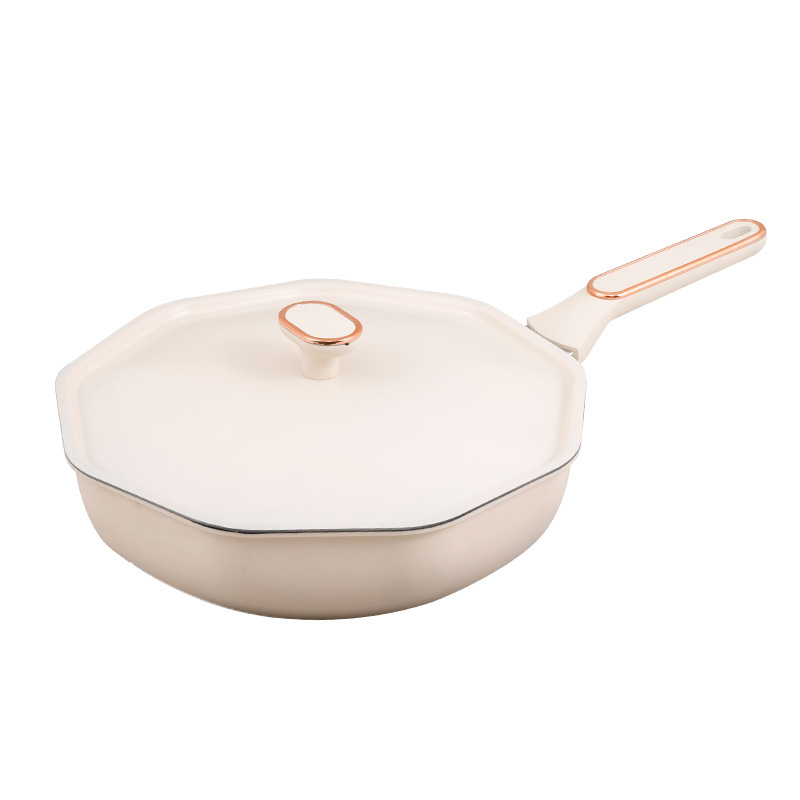 Multi-function Medical Stone Non-stickto Star Anise Frying Pan Home Saucepan Soup Pot