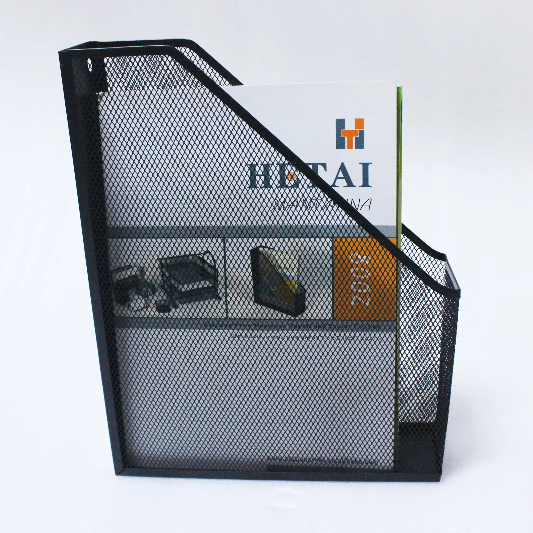 Mesh Office Desk Organizer and  Magazine Holder Desk Office Organizer Office Accessories