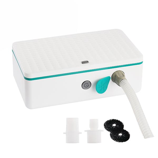 Fresh CPAP CLEANER & Sanitizer Portable UV&Ozone Disinfector + 4 Adapter for CPAP Air Tubes Heated Hose Pipe Tube Accessories