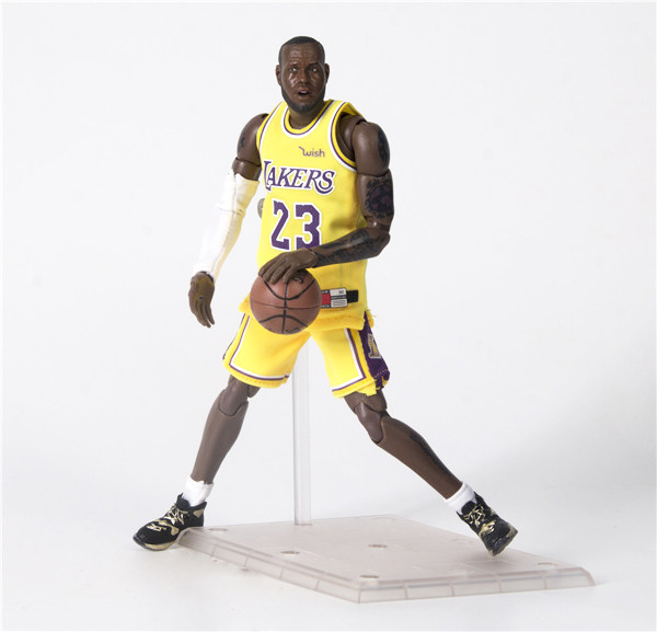 Лидер продаж, экшн-фигурки LeBron James LAKERS1/9 NBA Star, баскетбольный игрок, игрушки